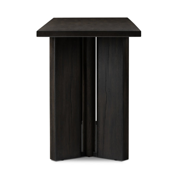 Huxley Console Table In Smoked Black Veneer