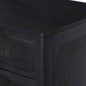 Sydney Large Nightstand - Black Wash