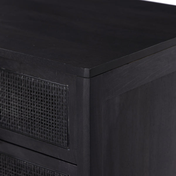 Sydney Large Nightstand - Black Wash