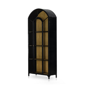 Belmont Cabinet Oak In Black