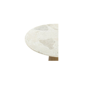 Moe's Sage Cafe Table Cosmos Marble