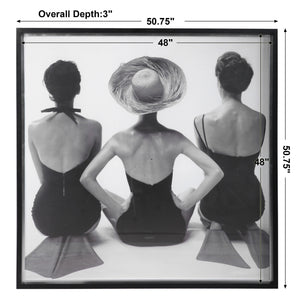 Ladies' Swimwear 1959 Framed Print