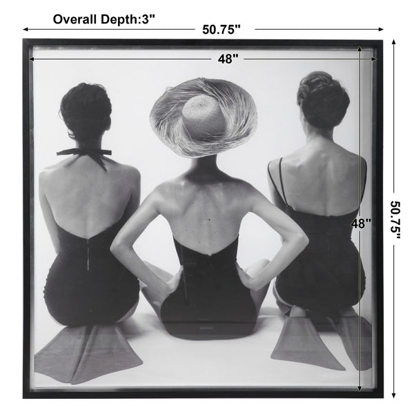 Ladies' Swimwear 1959 Framed Print