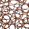 Half Circle Wire Ball, Bronze