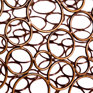 Half Circle Wire Ball, Bronze