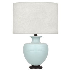 Matte Sky Blue Michael Berman Atlas Table Lamp