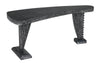 Zigmund Mahogany Desk in Cinder Black