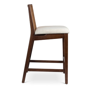 Nardia Cane Counter Stool