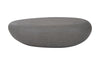 River Stone Coffee Table, Charcoal Stone, Large