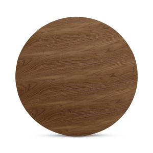 Moe's Otago 47" Round Walnut Dining Table