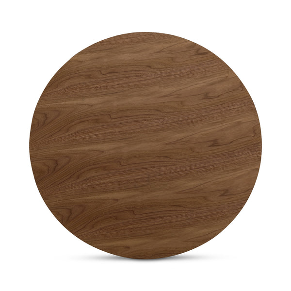 Moe's Otago 47" Round Walnut Dining Table