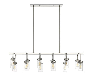 Calliope 12 Light Pendant in Polished Nickel Finish