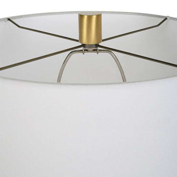 Separate Paths Iron Table Lamp