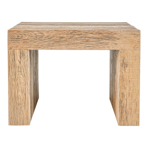 Evander Dining Stool in Natural Reclaimed Oak