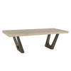 Kelso Solid Wood 94" Dining Table - White