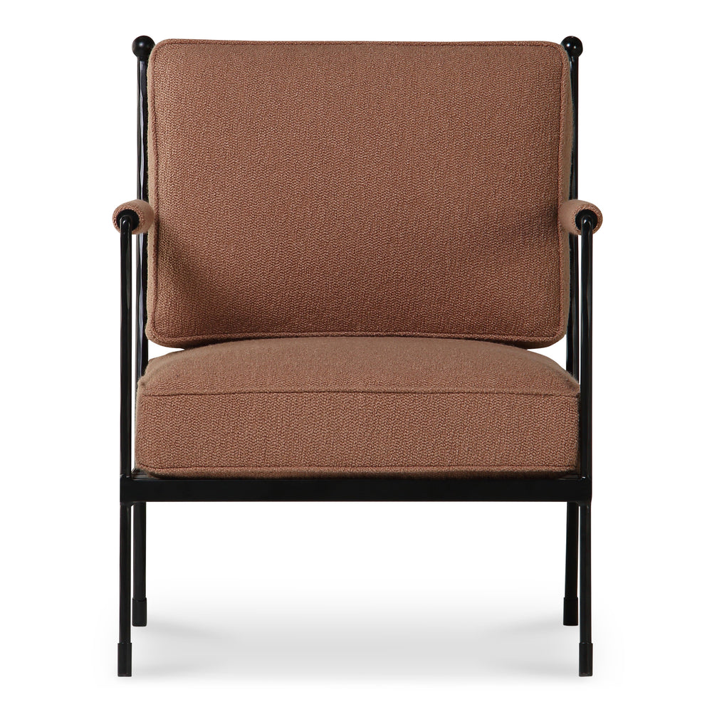 Vecchia Accent Chair Terracotta by Moe's