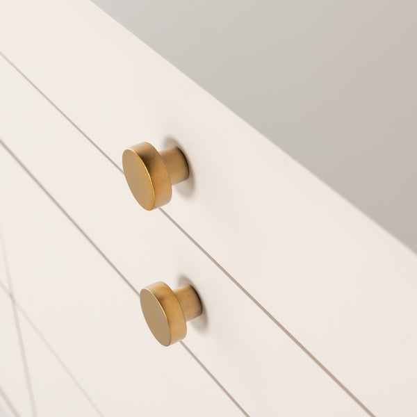 Van 7 Drawer Dresser In Matte Alabaster