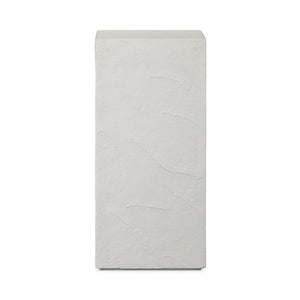 Corian Outdoor Pedestal - Plaster Molded Concrete