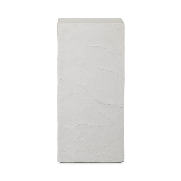 Corian Outdoor Pedestal - Plaster Molded Concrete