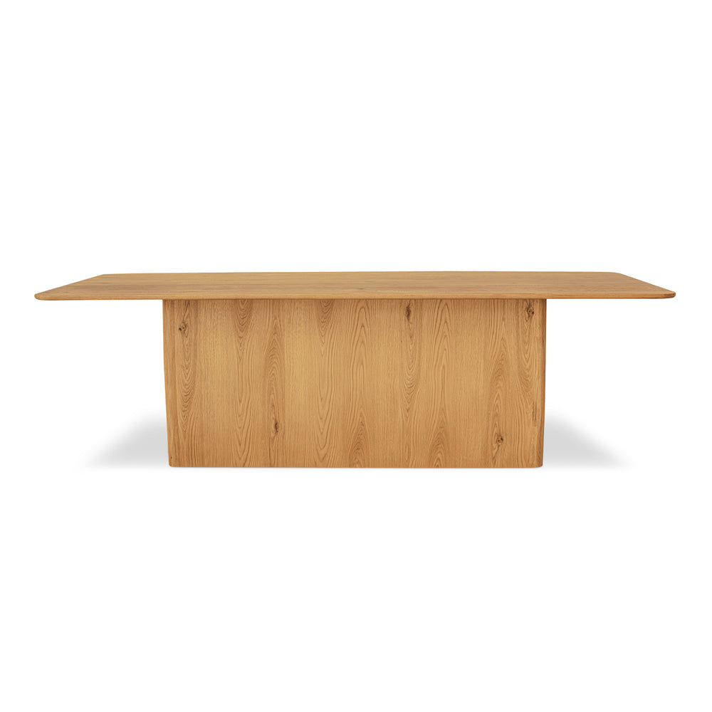 Moe's Winston Dining Table in Rustic Oak