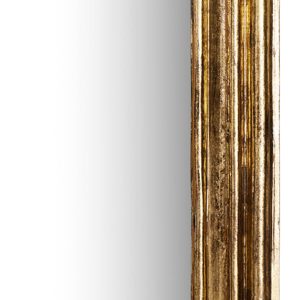 Vintage Louis Floor Mirror In Antiqued