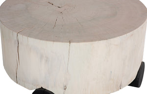 Core Coffee Table, Black Base, Bleached