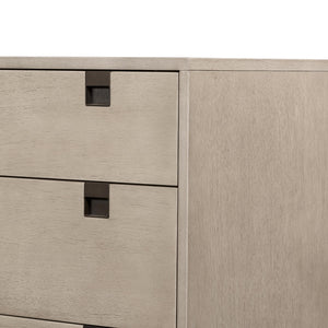 Carly 6 Drawer Dresser In Grey Wash
