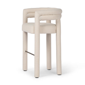 Tacova Bar Stool in Florence Cream