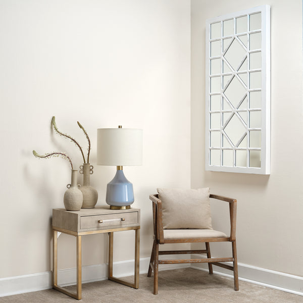 Virginia Wood Rectangle Wall Mirror