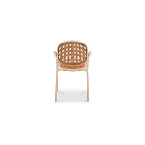 Soren Outdoor Dining Chair Set of 2 - White