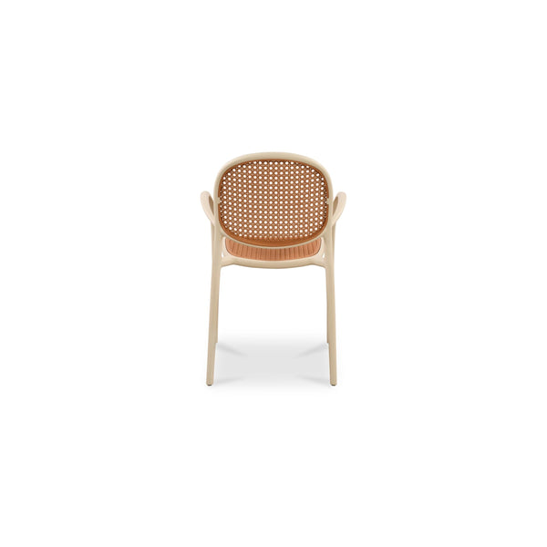 Soren Outdoor Dining Chair Set of 2 - White