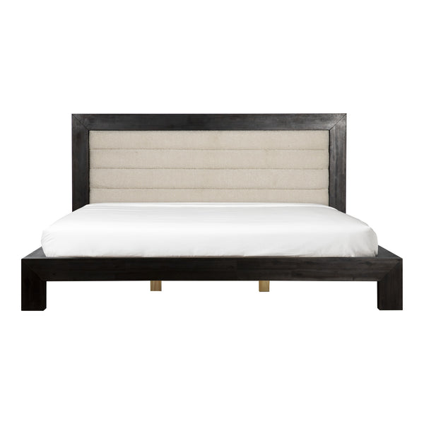 Moe's Ashcroft King Bed with Padded Headboard
