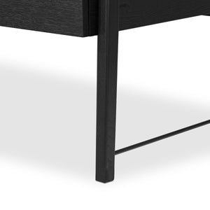 Rosedale Executive Writing Desk In Ebony Oak