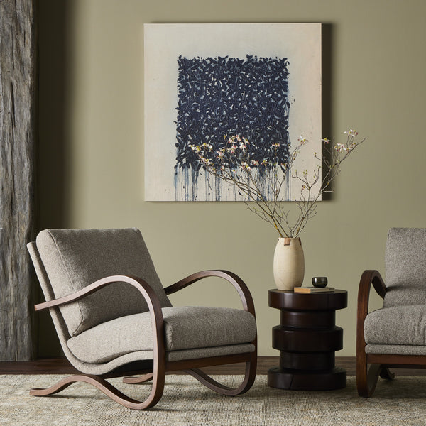 Paxon Chair In Weslie Feather