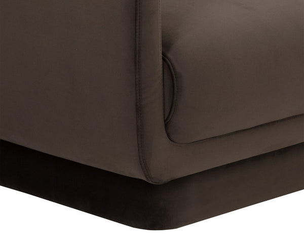 EVERTON SOFA - MEG DARK BROWN