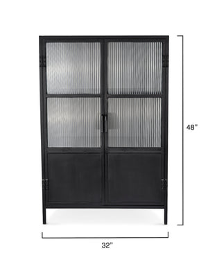 Vitrino 2 Door Iron Dresser