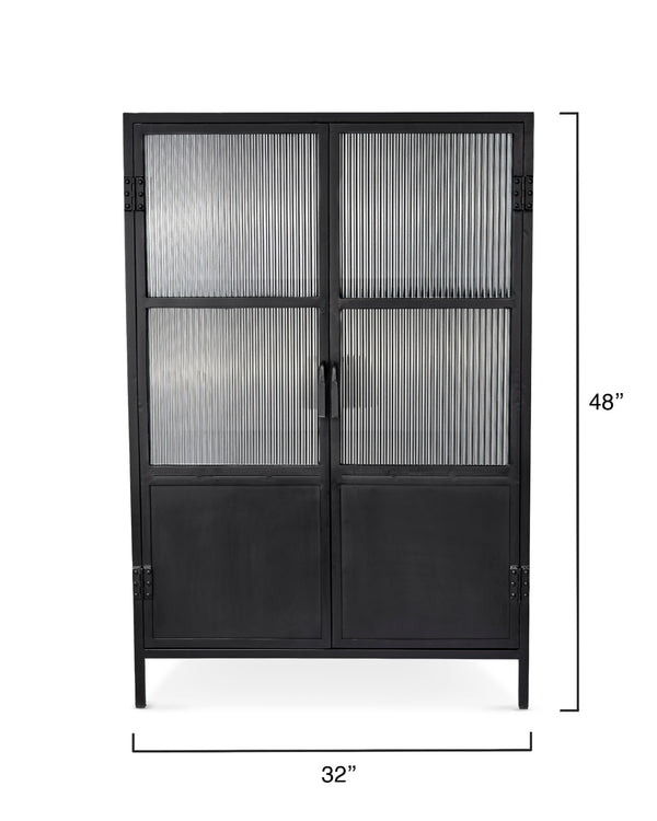  Vitrino 2 Door Iron Dresser