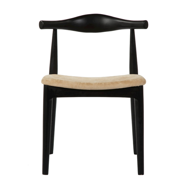 The President's Side Chair - Black / Upholstery