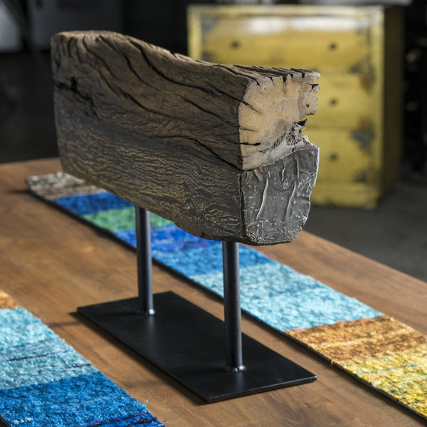 Cladded Bronzed Table Sculptures