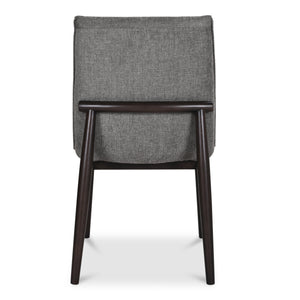 Moe's Charlie Dining Chair Dark Grey - Set of 2