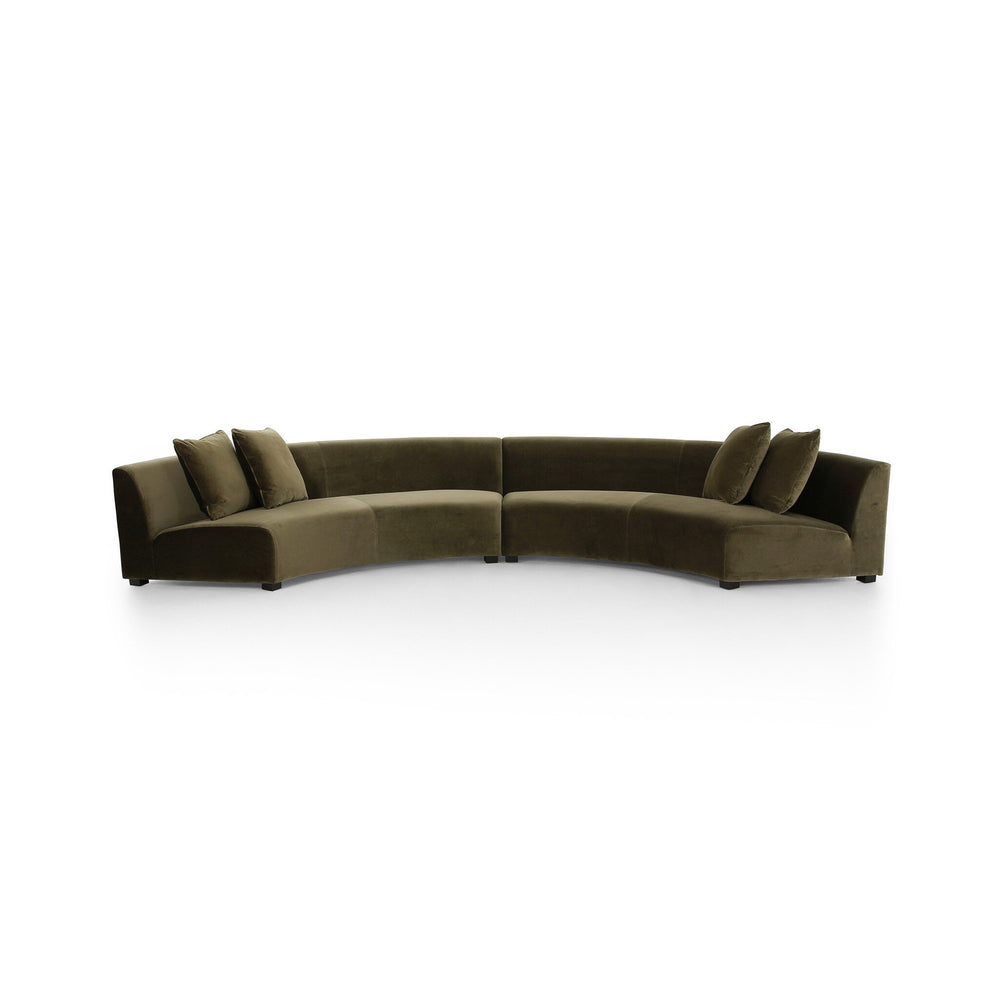 Liam Sectional - Surrey Olive