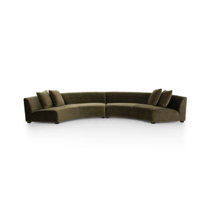 Liam Sectional - Surrey Olive