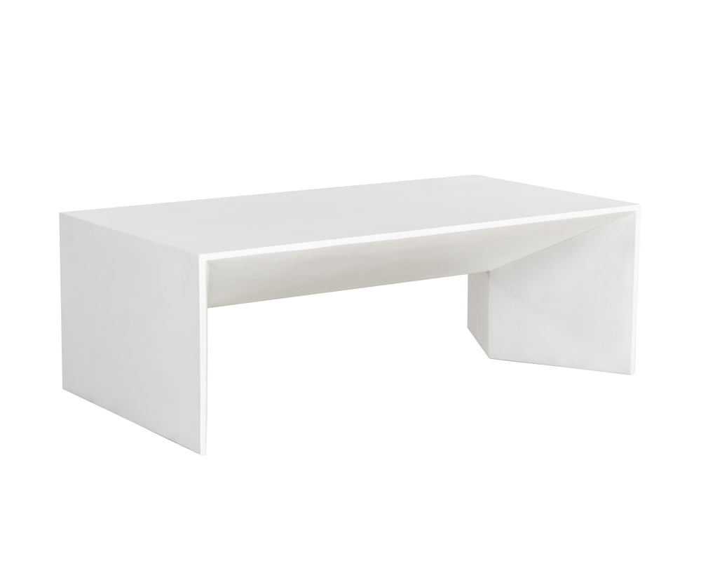 NOMAD COFFEE TABLE - WHITE