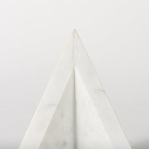 Sophia 8.0"L x 6.0"W x 7.0"H Marble Set Of Two Bookends