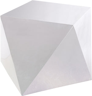 Vernon End Table In Silver