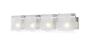 Zephyr 4 Light Vanity  in Brushed Nickel Finish