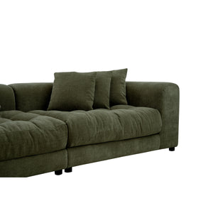 Moe's Davie Sofa in Olive Chenille