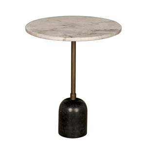 Shantu Side Table with Stone Top