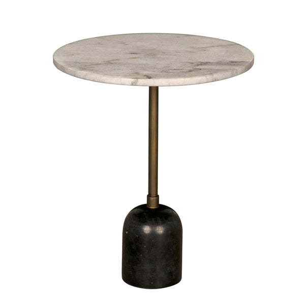 Shantu Side Table with Stone Top