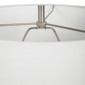 Band Together Crystal & Wood Table Lamp